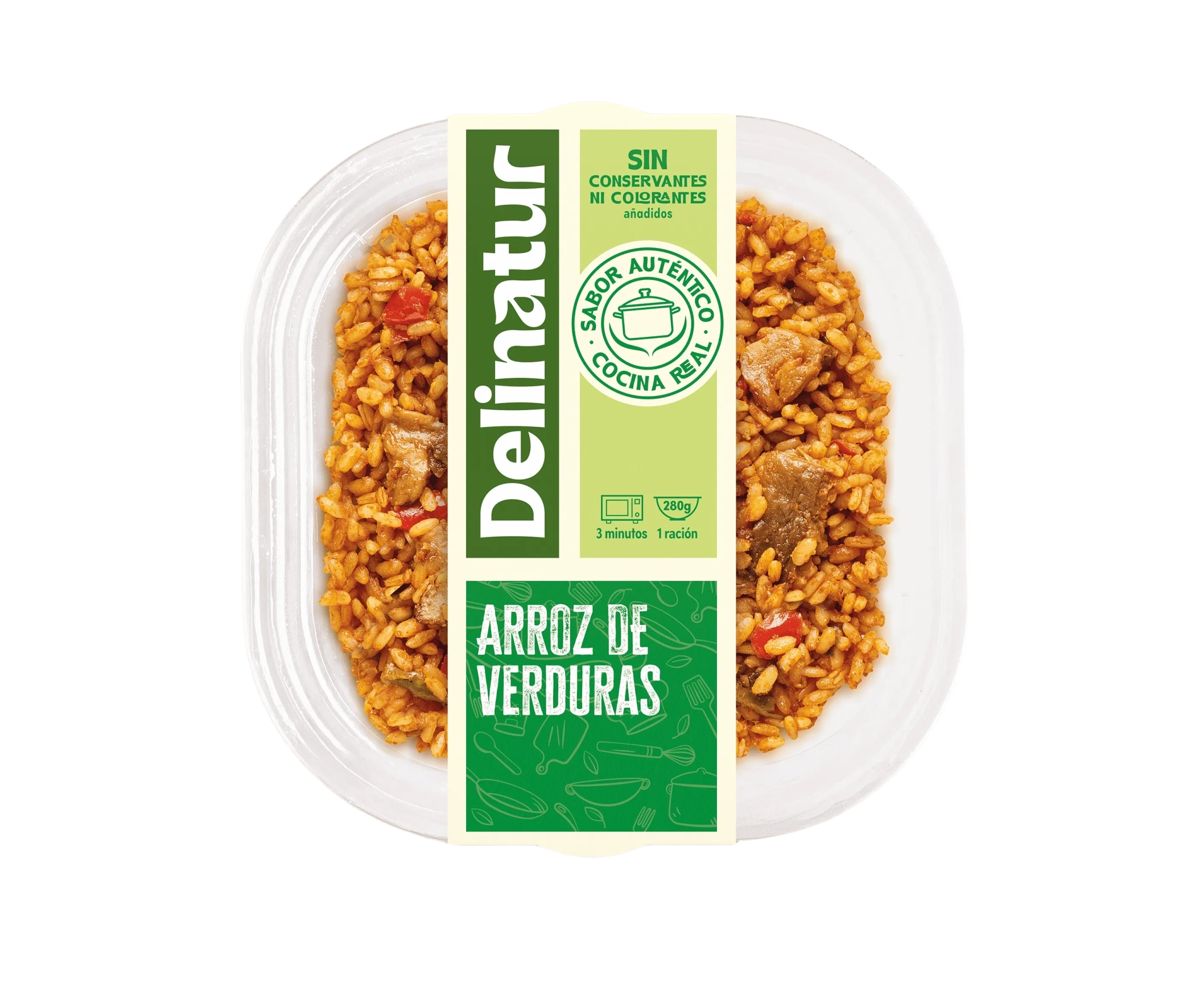 arroz verduras precocinado