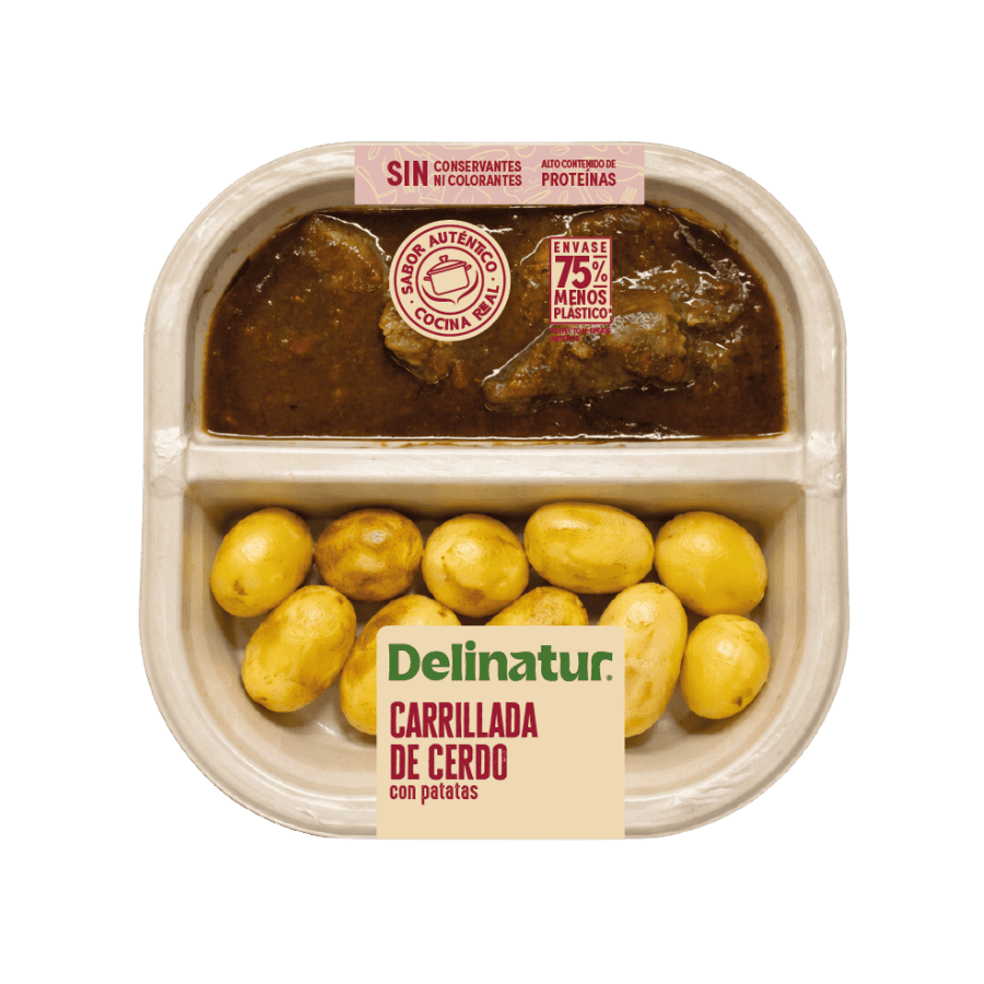 carrillada de cerdo con patatas
