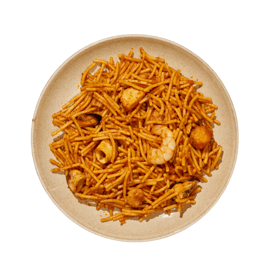 plato fideua de marisco