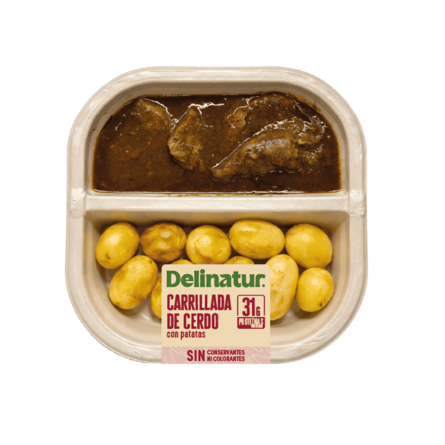 carrillada de cerdo con patatas
